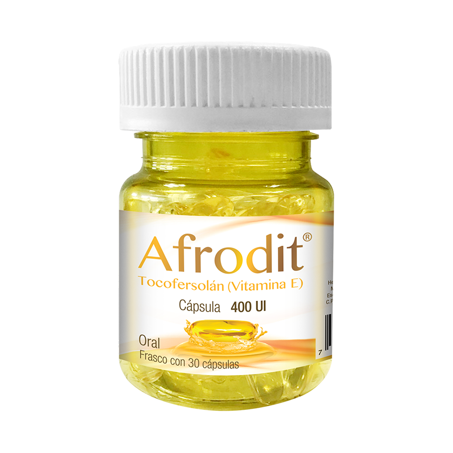 AFRODIT (VITAMINA E 400UI) 30CAPS